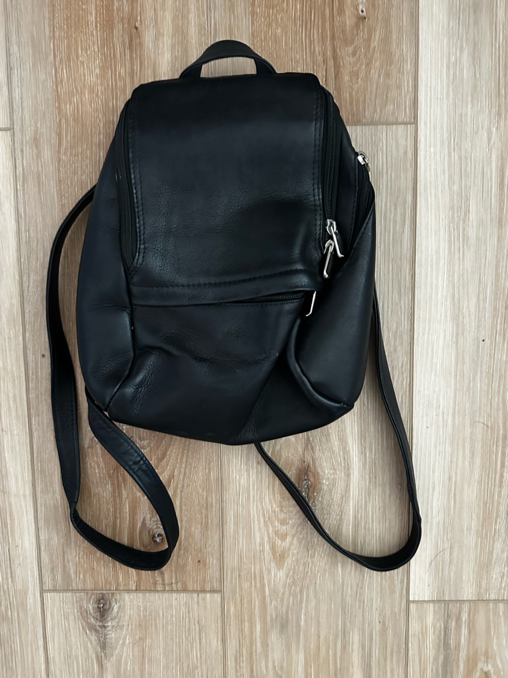 Le Donne Leather Backpack/Purse
